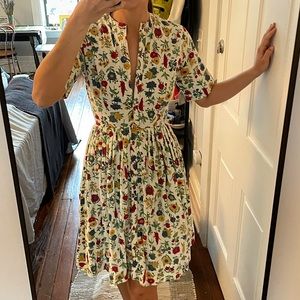 Vintage Lady Bird Classics Floral Tea Dress